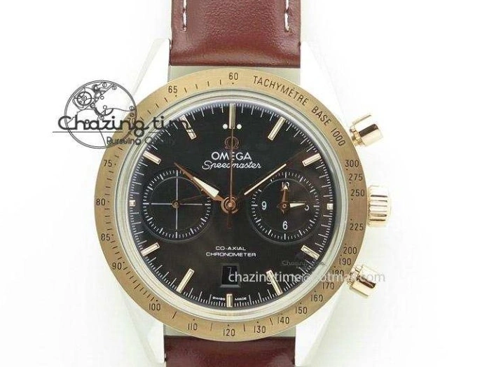 0128 Speedmaster Black Benom PVD Moon RMF Best Edition on PVD Bracelet Lemania HW WrinkleFree 7727